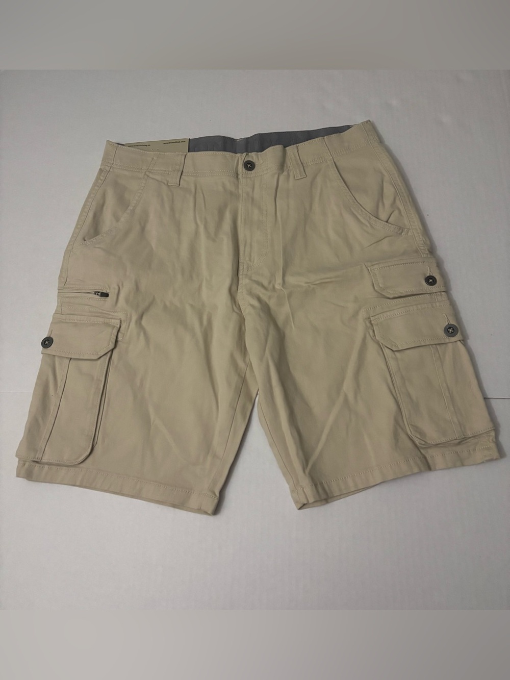 Iron Co Men's Stretch  Cargo Shorts Size 34 inseam 9”